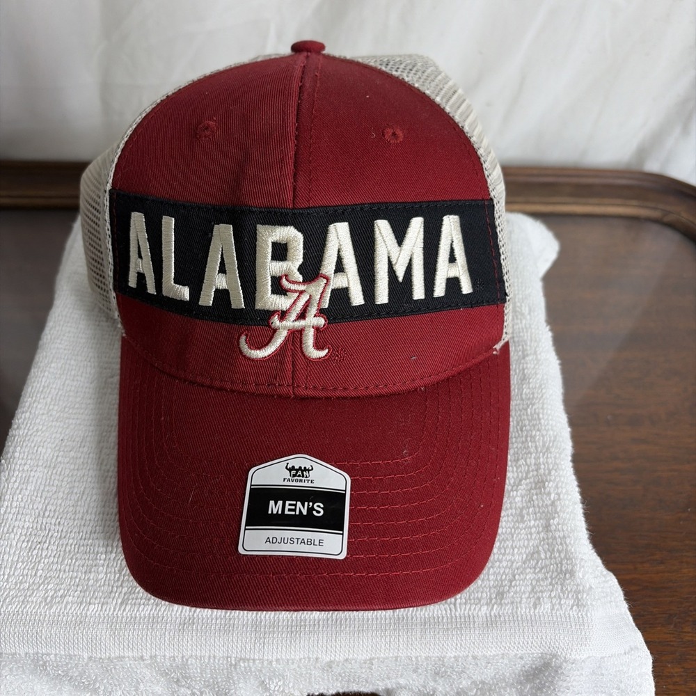 Alabama Spellout Trucker Style Baseball Hat By Fan Favorite